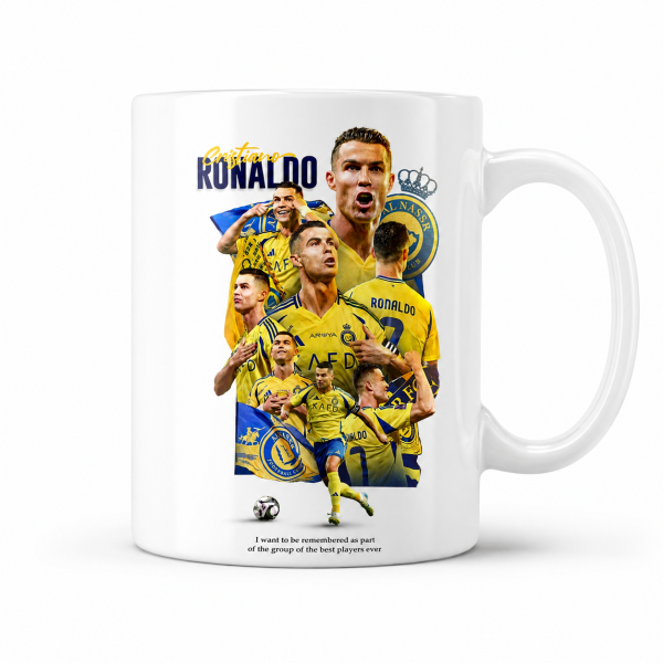 ماگ طرح رونالدو النصر کد01