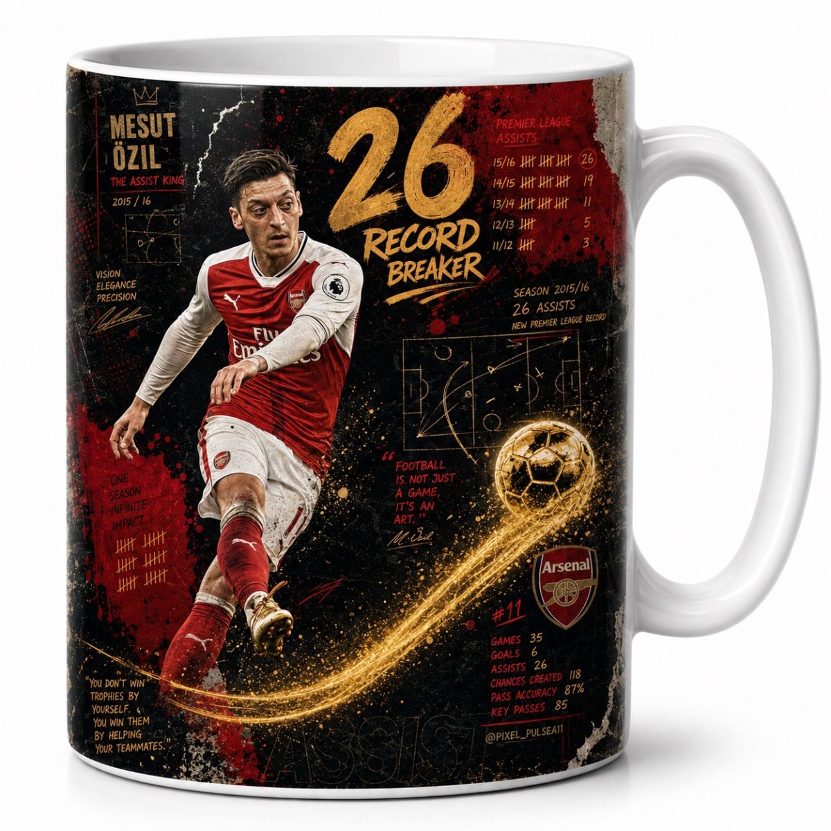 magic ozil arsenal